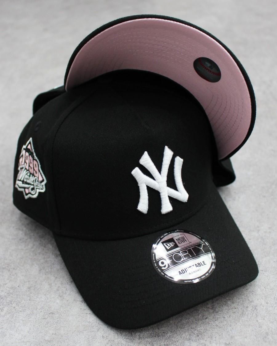 New Era MLB New York Yankees 9Forty A-Frame Snapback Cap - Black