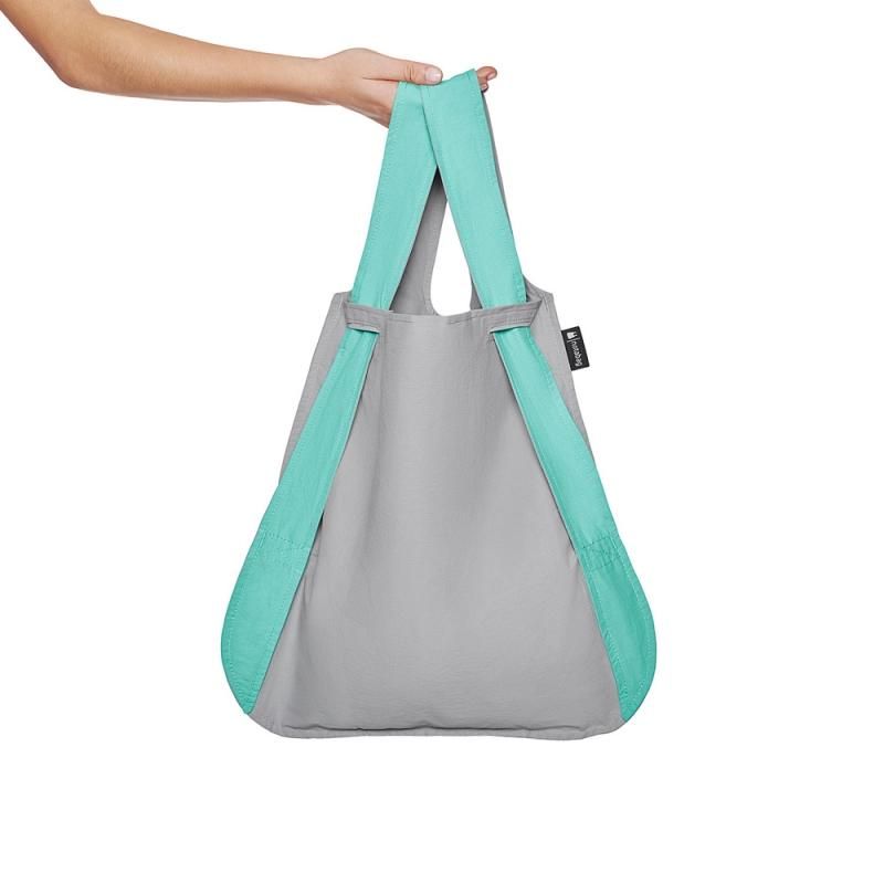 ノーブランドハンドバッグ グレー/ミント Nota bag（ミント×グレー） - ドイツのデザインプロダクト専門