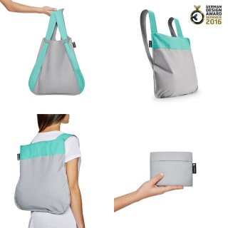 Nota bag（ミント×グレー）<img class='new_mark_img2' src='https://img.shop-pro.jp/img/new/icons16.gif' style='border:none;display:inline;margin:0px;padding:0px;width:auto;' />