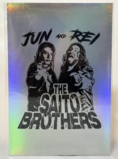 SAITO BROTHERS レインボーホログラムステッカー - 全日本