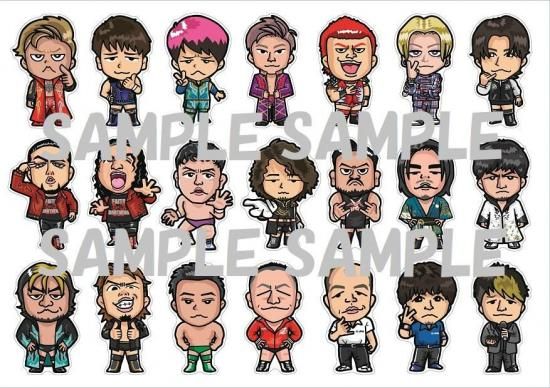 全日本プロレス キャラクターステッカーシート - 全日本プロレス公式