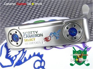 <img class='new_mark_img1' src='https://img.shop-pro.jp/img/new/icons15.gif' style='border:none;display:inline;margin:0px;padding:0px;width:auto;' />Scotty Cameron Custom 2016 Newport2 Fire Dragon Rev. Special(Blue)