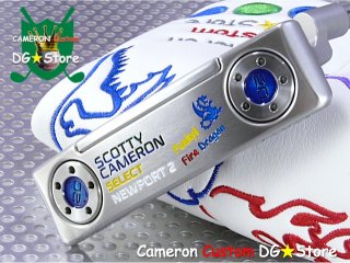 <img class='new_mark_img1' src='https://img.shop-pro.jp/img/new/icons53.gif' style='border:none;display:inline;margin:0px;padding:0px;width:auto;' />Scotty Cameron Custom 2016 Newport2 Fire Dragon Rev. Special-B(Blue)