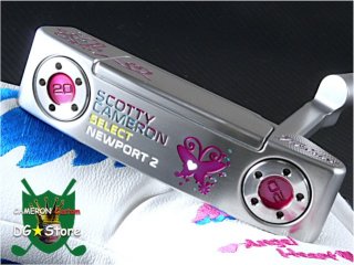 <img class='new_mark_img1' src='https://img.shop-pro.jp/img/new/icons25.gif' style='border:none;display:inline;margin:0px;padding:0px;width:auto;' />Scotty Cameron Custom 2016 Newport2 ButterFly Heart SP. Limited