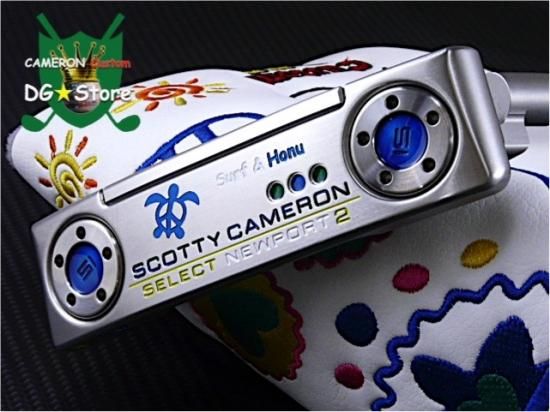 スコッティキャメロン★Newport2 スカルパニックUSA★DGSカスタム34 スコッティキャメロン カスタムパター PGAツアー専門店 Cameron