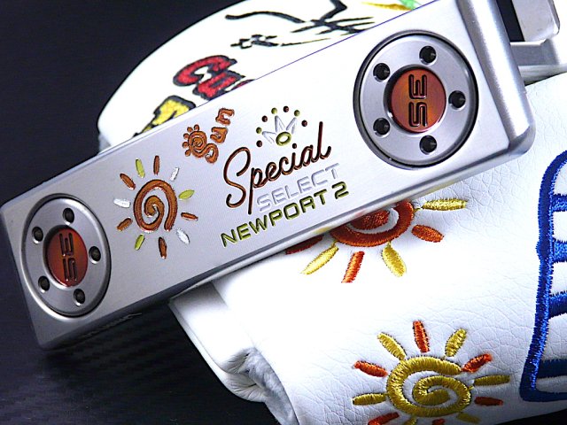 <img class='new_mark_img1' src='https://img.shop-pro.jp/img/new/icons43.gif' style='border:none;display:inline;margin:0px;padding:0px;width:auto;' />Scotty Cameron Custom Newport2 Sunrize Smile Sun SP. Limited