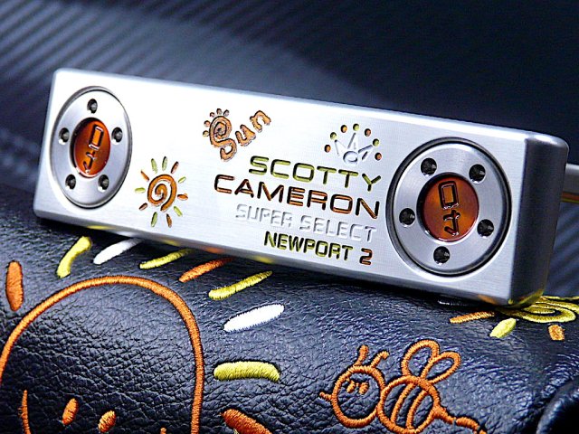 <img class='new_mark_img1' src='https://img.shop-pro.jp/img/new/icons14.gif' style='border:none;display:inline;margin:0px;padding:0px;width:auto;' />Scotty Cameron Custom Newport2 New Sunrise Smile Bee Limited