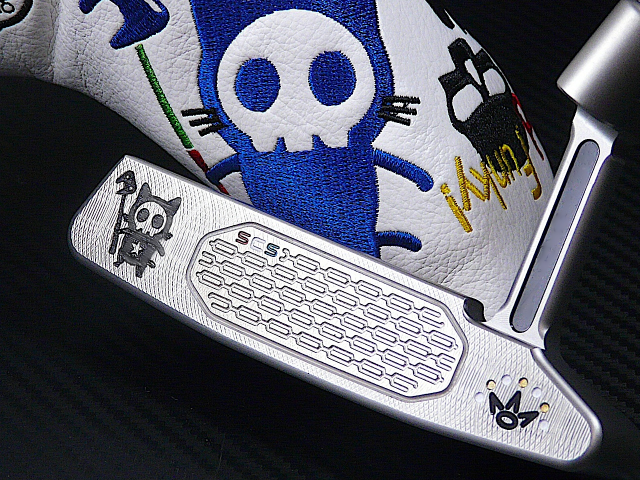 <img class='new_mark_img1' src='https://img.shop-pro.jp/img/new/icons14.gif' style='border:none;display:inline;margin:0px;padding:0px;width:auto;' />DGS Custom 2025 Scotty Cameron Newport2 New Skull Cat Black Special .Ltd
