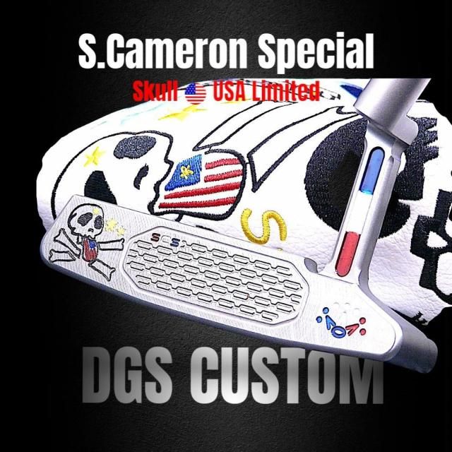 <img class='new_mark_img1' src='https://img.shop-pro.jp/img/new/icons14.gif' style='border:none;display:inline;margin:0px;padding:0px;width:auto;' />DGS Custom2025 Scotty Cameron Newport2 Funky! Skull USA Special