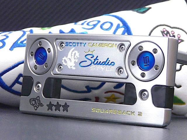 <img class='new_mark_img1' src='https://img.shop-pro.jp/img/new/icons14.gif' style='border:none;display:inline;margin:0px;padding:0px;width:auto;' />DGS Custom 2025 Scotty Cameron SquareBack2 Fire Dragon Circle Special .Ltd