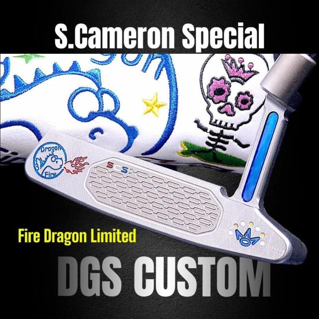 <img class='new_mark_img1' src='https://img.shop-pro.jp/img/new/icons14.gif' style='border:none;display:inline;margin:0px;padding:0px;width:auto;' />DGS Custom 2025 Scotty Cameron Newport2 Fire Dragon Circle Ver.2 Special .Ltd