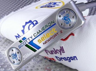<img class='new_mark_img1' src='https://img.shop-pro.jp/img/new/icons55.gif' style='border:none;display:inline;margin:0px;padding:0px;width:auto;' />Scotty Cameron Custom 2015 Newport2 Fire Dragon Evo. Limited(Blue)