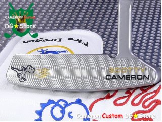 <img class='new_mark_img1' src='https://img.shop-pro.jp/img/new/icons8.gif' style='border:none;display:inline;margin:0px;padding:0px;width:auto;' />[ǿVer.]Scotty Cameron Custom 2015 Newport2 Fire Dragon Gold Evo. Limited(Black Weight)