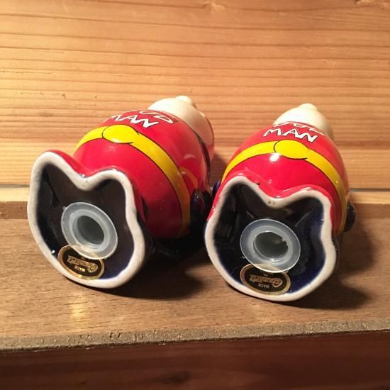 バドワイザー　バドマン ソルト&ペッパーシェイカー ☆4】バドワイザー Bud Man ソルト&ペッパーセット 陶器製