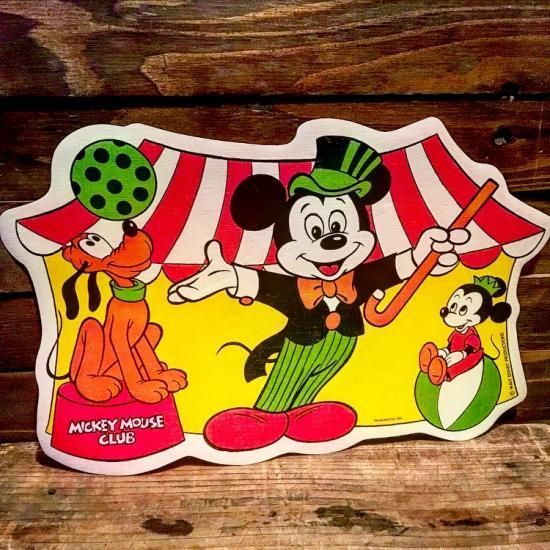 ディズニー　プレイス　ランチョンマット　ヴィンテージ　レトロ ディズニー プレイス ランチョンマット ヴィンテージ レトロ