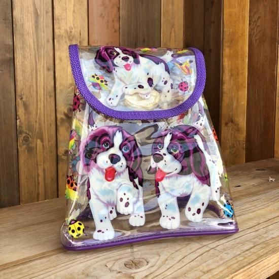 Lisa Frank dog Vinyl Bag / リサフランク - TOYS & JUNKS HAKIDAME