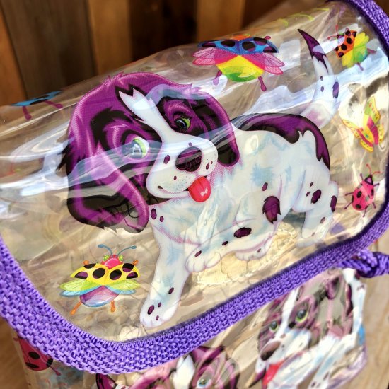 Lisa Frank dog Vinyl Bag / リサフランク - TOYS & JUNKS HAKIDAME