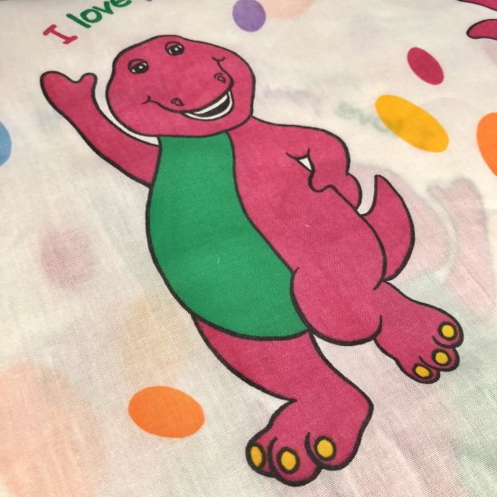 Vintage Barney Flat sheets / バーニー シーツ - TOYS & JUNKS HAKIDAME