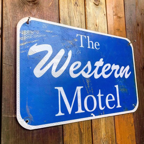 Western Motel Sign / 看板 - TOYS & JUNKS HAKIDAME
