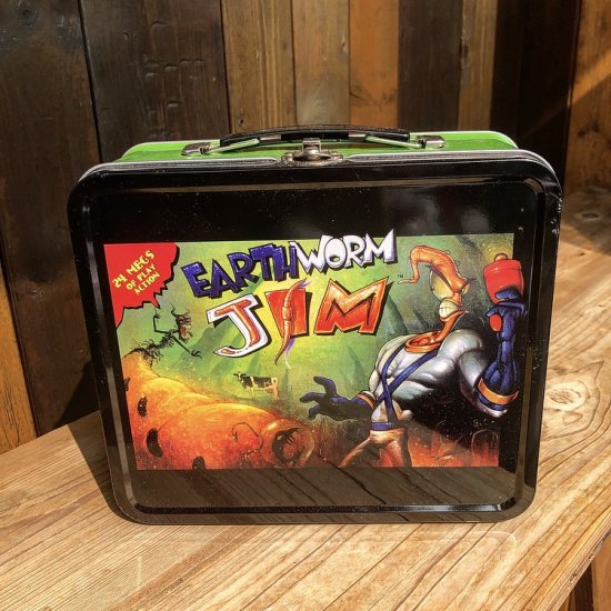 Earthworm Jim Lunchbox アースワームジム Toys Junks Hakidame