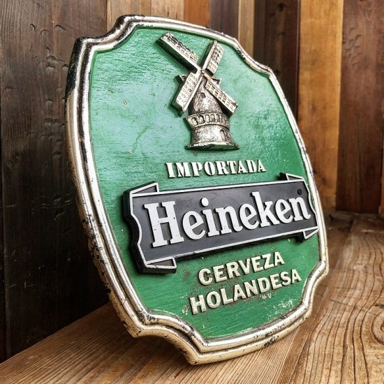 Heineken Sign / ハイネケン 看板 - TOYS & JUNKS HAKIDAME