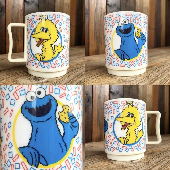 Sesame Street Plastic Mug (1) / セサミーストリート - TOYS & JUNKS HAKIDAME