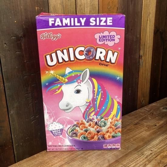 Unicorn Cereal Box / シリアル ユニコーン - TOYS & JUNKS HAKIDAME