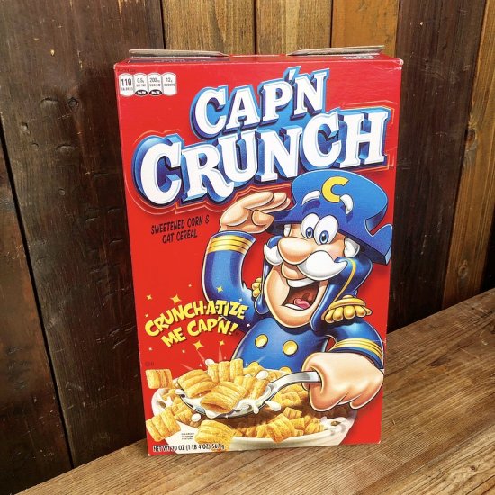 Cap'n Crunch Cereal Box (1) / シリアル キャプテンクランチ - TOYS 
