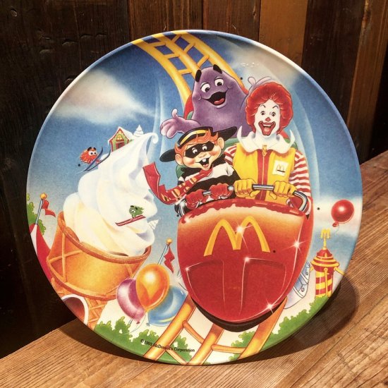 McDonald's Plates (3) / マクドナルド - TOYS & JUNKS HAKIDAME