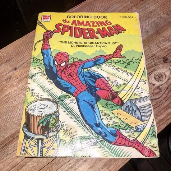 Spider Man Coloring Book マーベル スパイダーマン Toys Junks Hakidame