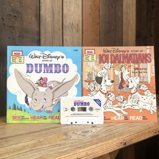 Disney Book & Cassette (16) ディズニー マート - アンティーク雑貨