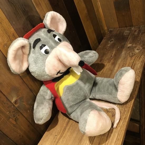 Chuck E Cheese Large Plush / チャッキーチーズ - TOYS & JUNKS