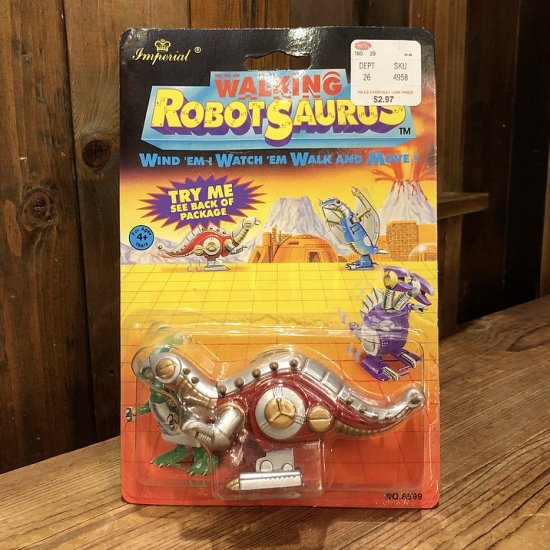 Walking Robot Saurus (A) / ロボットザウルス - TOYS & JUNKS HAKIDAME