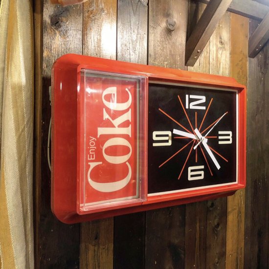 Coca Cola Light Wall Clock / コカコーラ 壁掛け時計 - TOYS & JUNKS