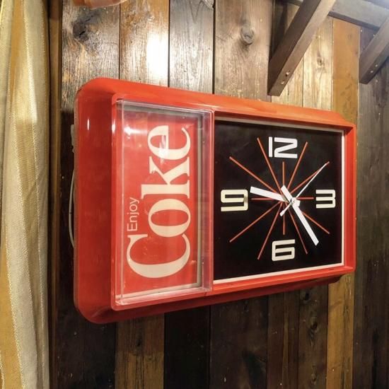 Coca Cola Light Wall Clock / コカコーラ 壁掛け時計 - TOYS & JUNKS ...