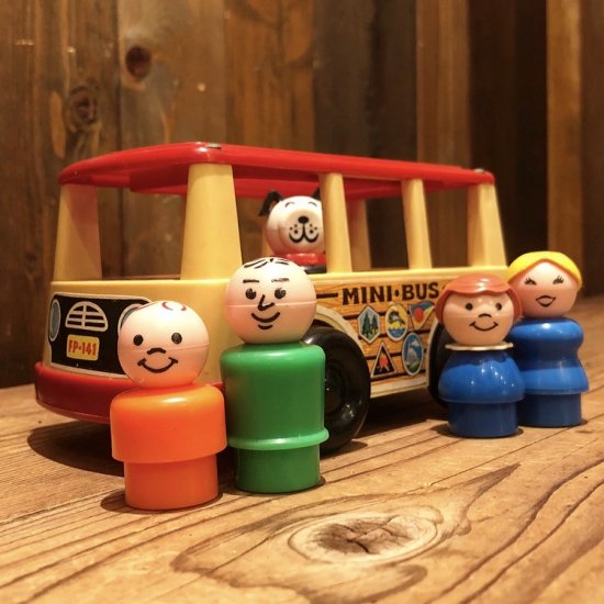 Little People Mini-Bus / リトルピープル フィッシャープライス - TOYS & JUNKS HAKIDAME