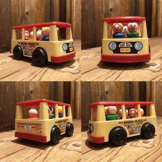 Little People Mini-Bus / リトルピープル フィッシャープライス - TOYS & JUNKS HAKIDAME