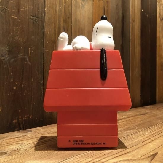 Snoopy Coinbank スヌーピー ピーナッツ Toys Junks Hakidame