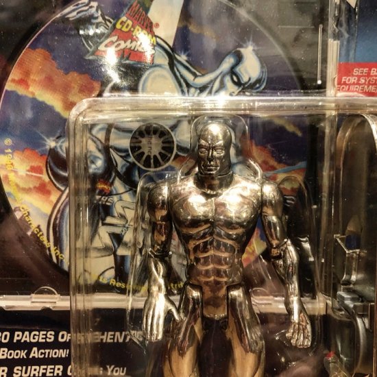 Silver Surfer Figure / マーベル シルバーサーファー - TOYS & JUNKS