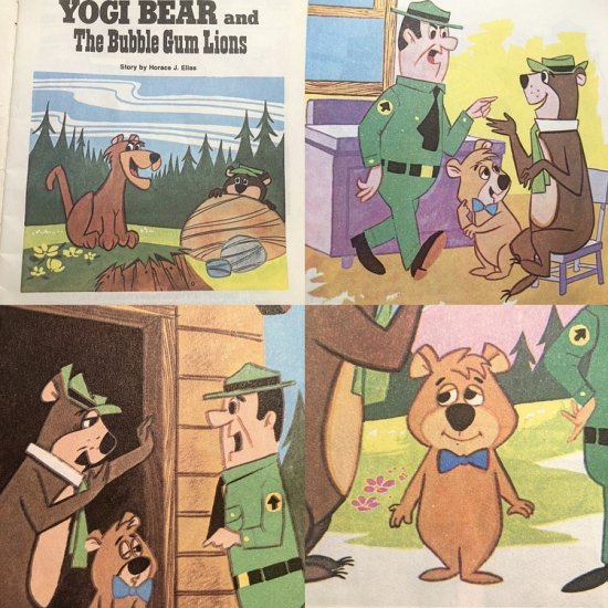 Yogi Bear Picturebook / ハンナバーベラ ヨギベア - TOYS & JUNKS 