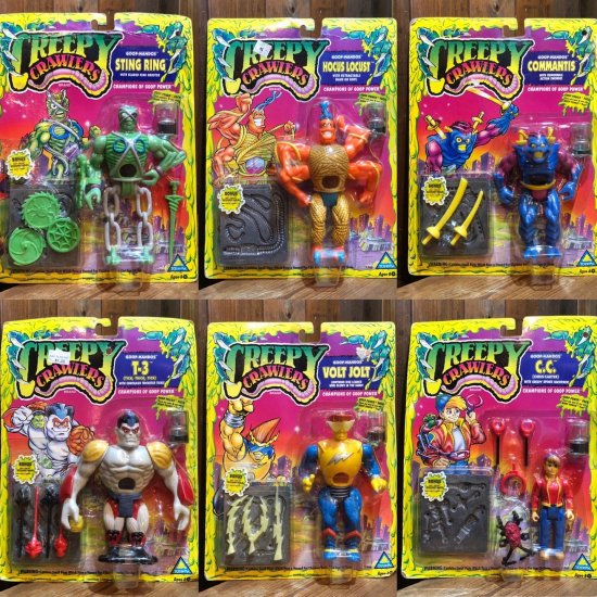 Creepy Crawlers Complete Set12 / クリーピークローラーズ - TOYS & JUNKS HAKIDAME