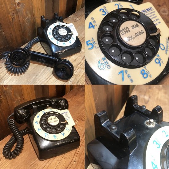 Vintage Telephone (B) / レトロ 電話 - TOYS & JUNKS HAKIDAME