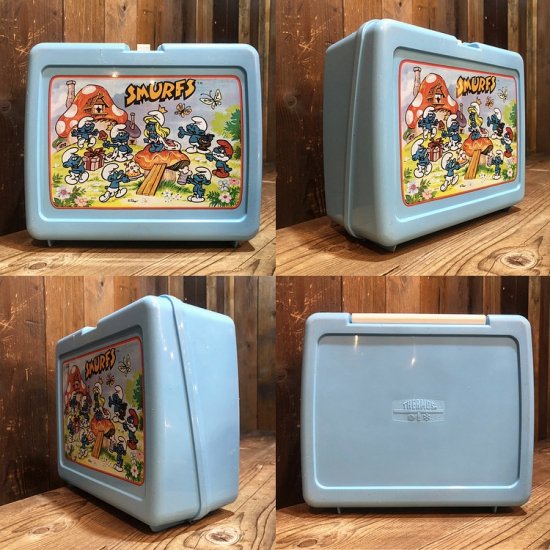 Smurf Lunchbox (B) / スマーフ ランチボックス - TOYS & JUNKS HAKIDAME