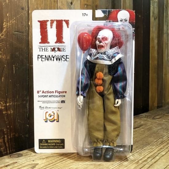 Amazon.com: Mego Horror It The Movie: Pennywise Burn Damage