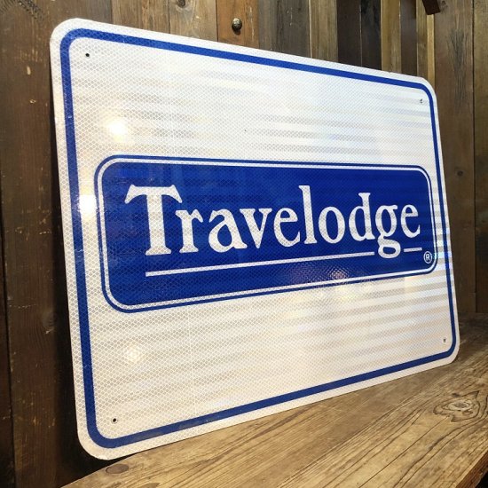 Travelodge Metal Sign / トラべロッジ 看板-