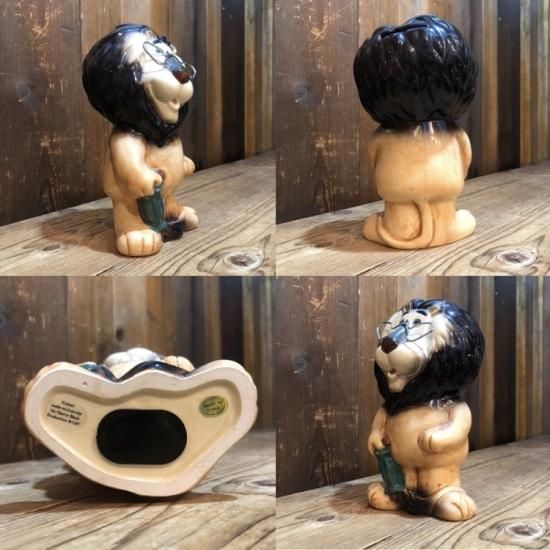 注目の福袋！ Harris TOYS - ライオン ハリス / Coinbank Ceramic Lion アンティーク雑貨