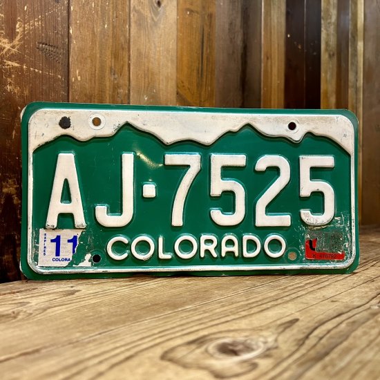 Vintage License Plate (C) / ナンバープレート - TOYS & JUNKS HAKIDAME
