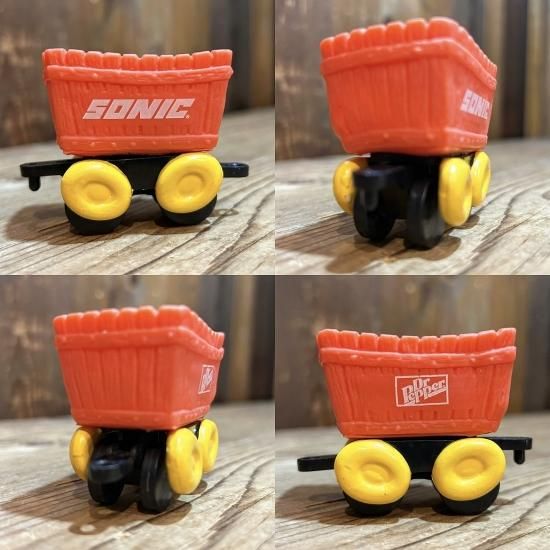 アメリカン雑貨 ソニックフード ドクターペッパー トレイン(バラ売り不可) Sonic Dr Pepper Train Set4 / ファーストフード - TOYS & JUNKS