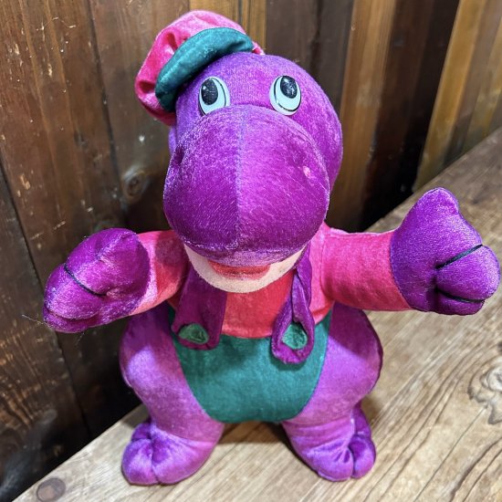 Barney KO Plush / バーニー ダイナソー - TOYS & JUNKS HAKIDAME