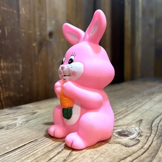 Bunny Squeaky Toy (B) / バニー うさぎ - TOYS & JUNKS HAKIDAME